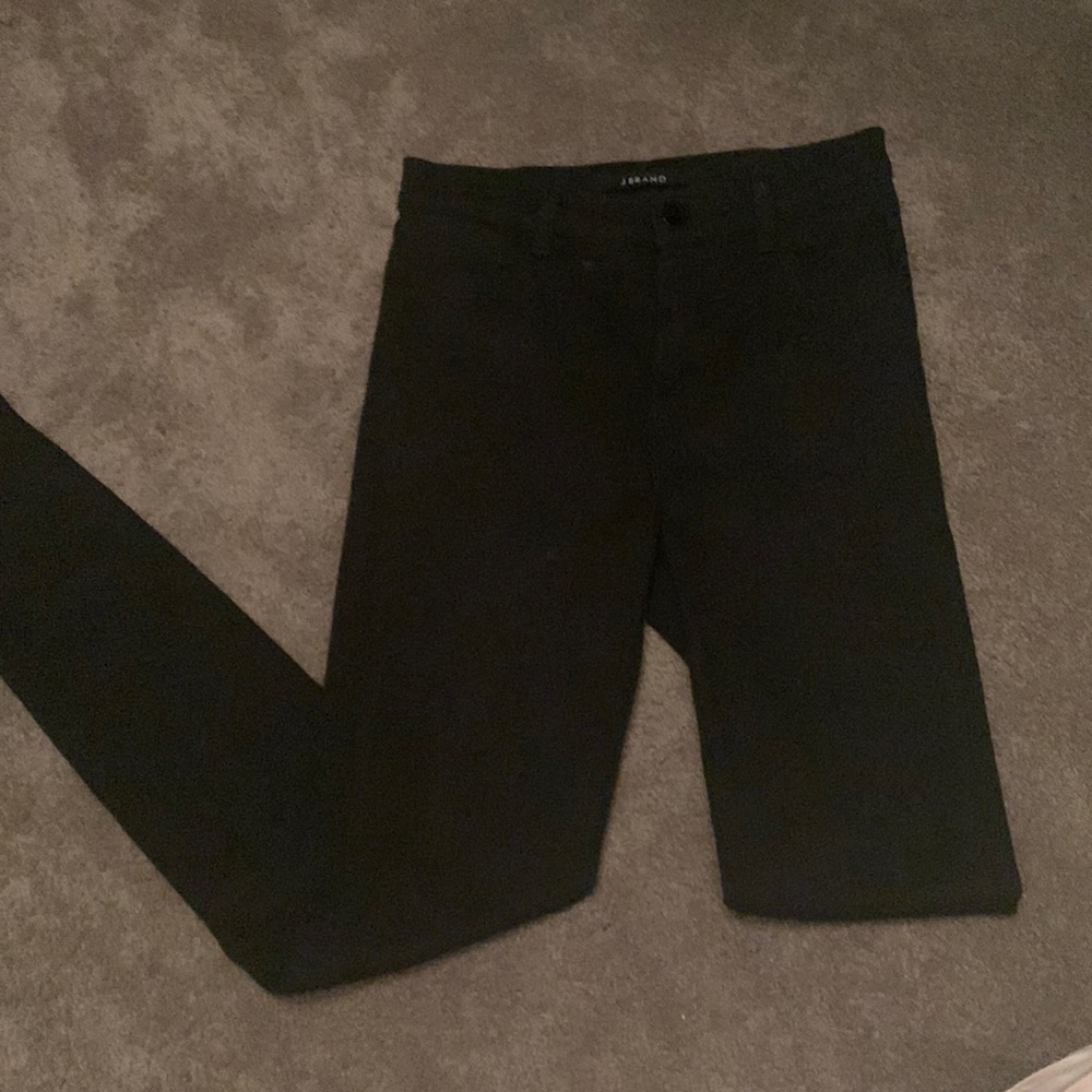 J Brand black skinny jeans, size 25